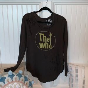 The Who - Distressed long sleeve top - Size M